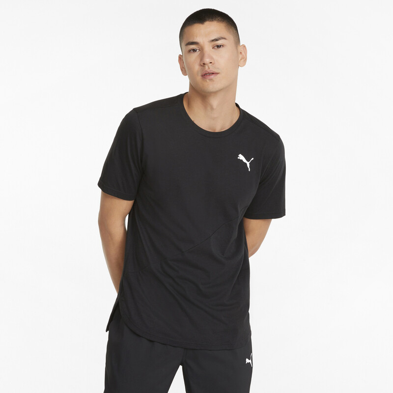 

Men's PUMA Train Logo Training T-Shirt, Black