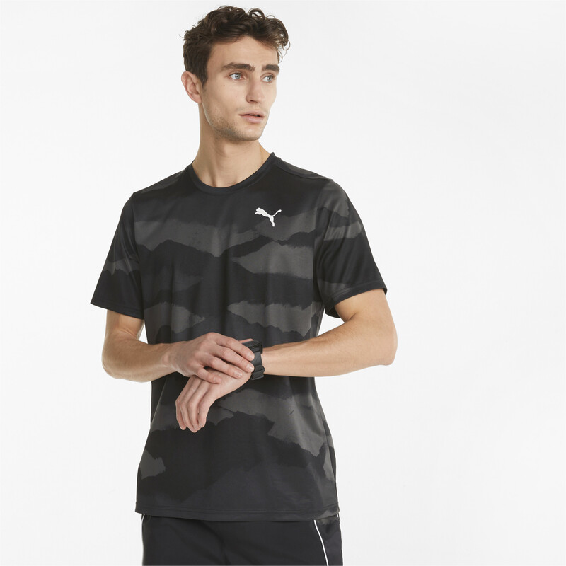 

Men's PUMA Printed Training T-Shirt, Black