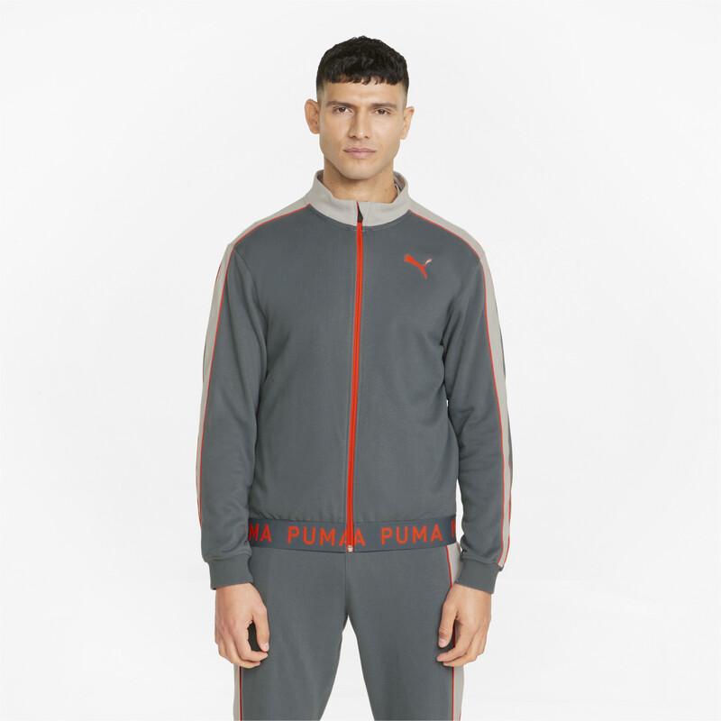

Men's PUMA Full-Zip Training Jacket, Dark slate