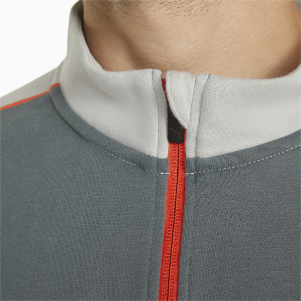 Full-Zip Men's Training Jacket, Dark Slate, large-ZAF