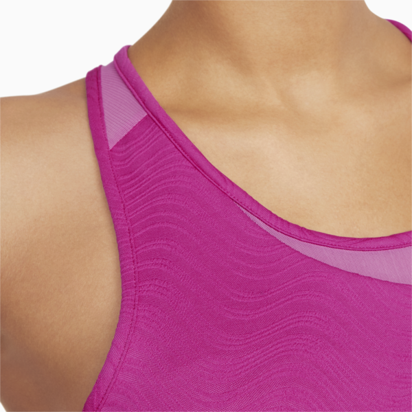 Mid Impact Flawless Women's Training Bra, Deep Orchid, large-ZAF