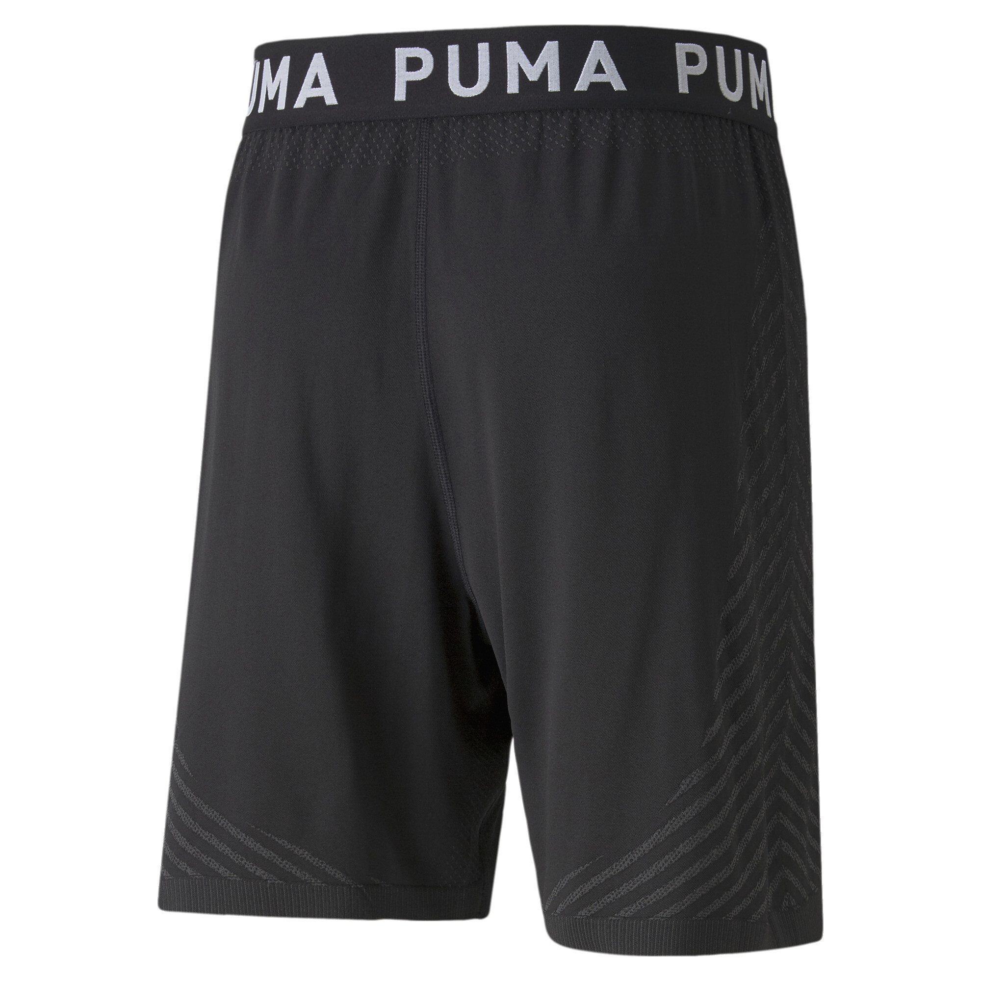 Men's PUMA FORMKNIT SEAMLESS 7 Training Shorts In Black, Size XS