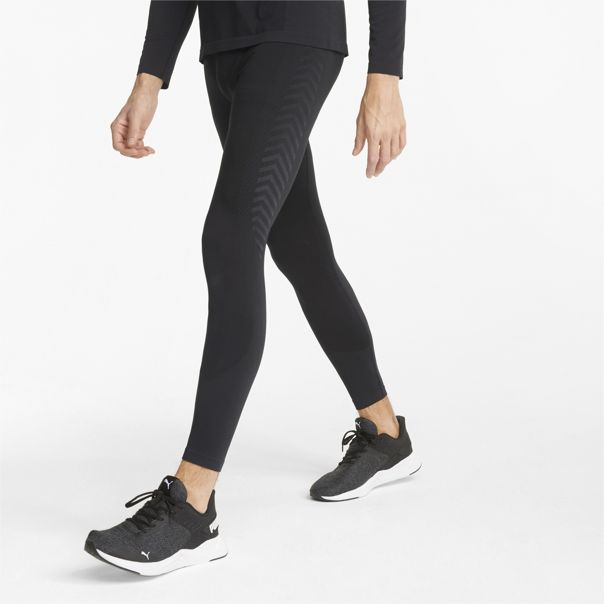 Puma Formknit Seamless Tight Dark Night-fizzy Lime –