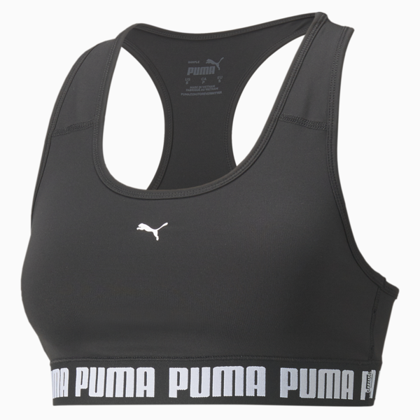 PUMA Strong Mid-Impact Training Bra, Puma Black, large-ZAF