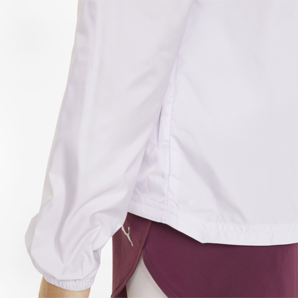 UV Favourite Woven Women's Running Jacket, Lavender Fog, large-ZAF