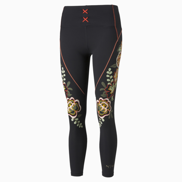 PUMA x FRIDA KAHLO 7/8 Women's Training Leggings, Puma Black, large-ZAF
