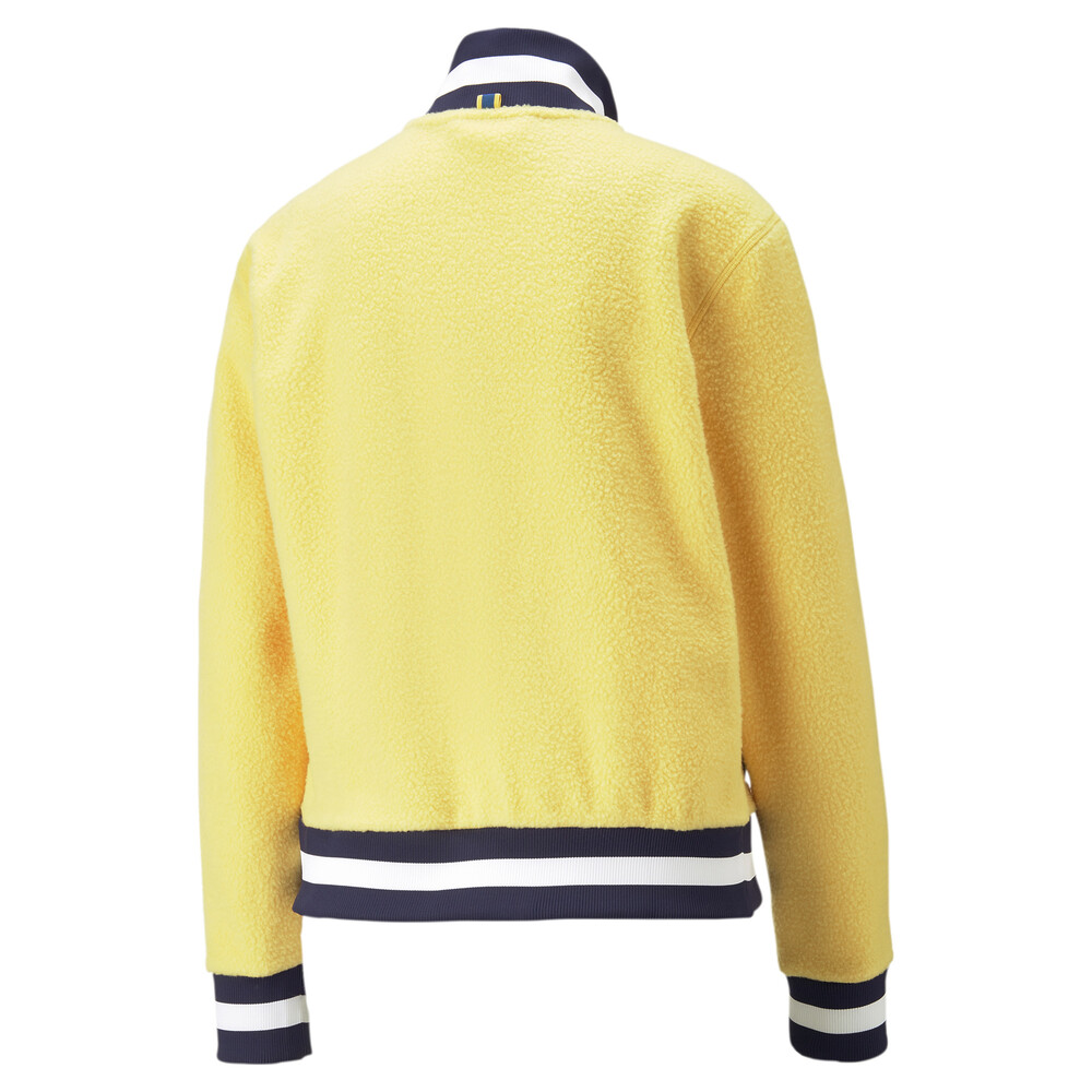 PUMA x TRACKSMITH Men's QuarterZip Yellow PUMA