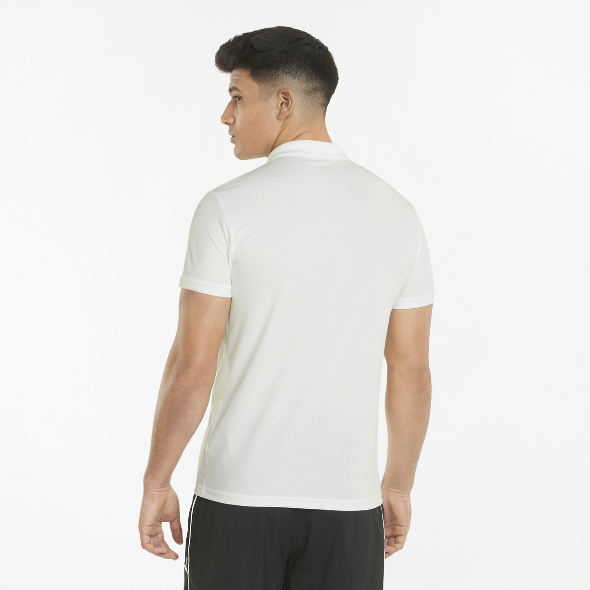 Performance Men's Training Polo Shirt in White by PUMA, XS