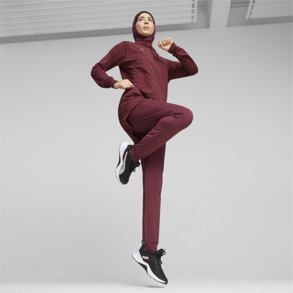 Red workout pants womens on sale