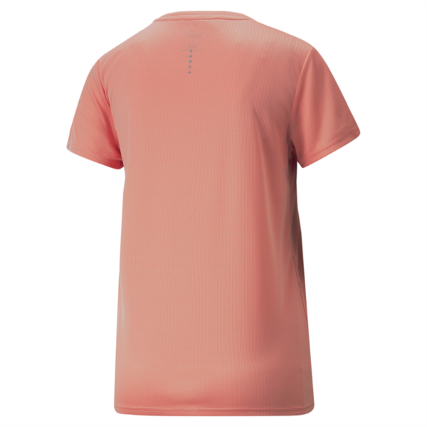 Remera Favourite jaspeada de running para mujer, Carnation Pink, large-ARG