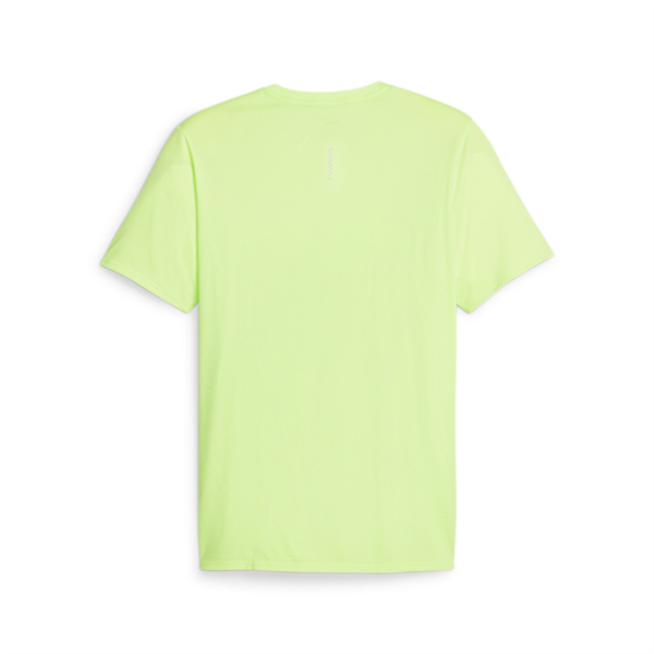 Remera de running de manga corta para hombre Favourite Heather, Speed Green Heather, large-ARG