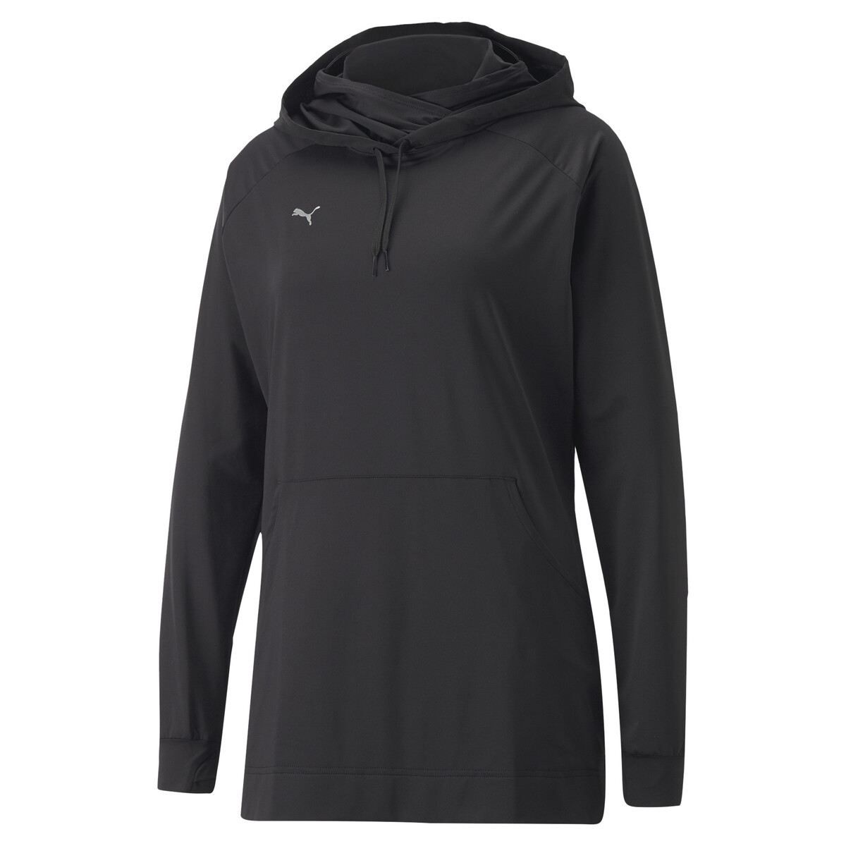 Modest Activewear Training Hoodie Women in Black by PUMA, XS