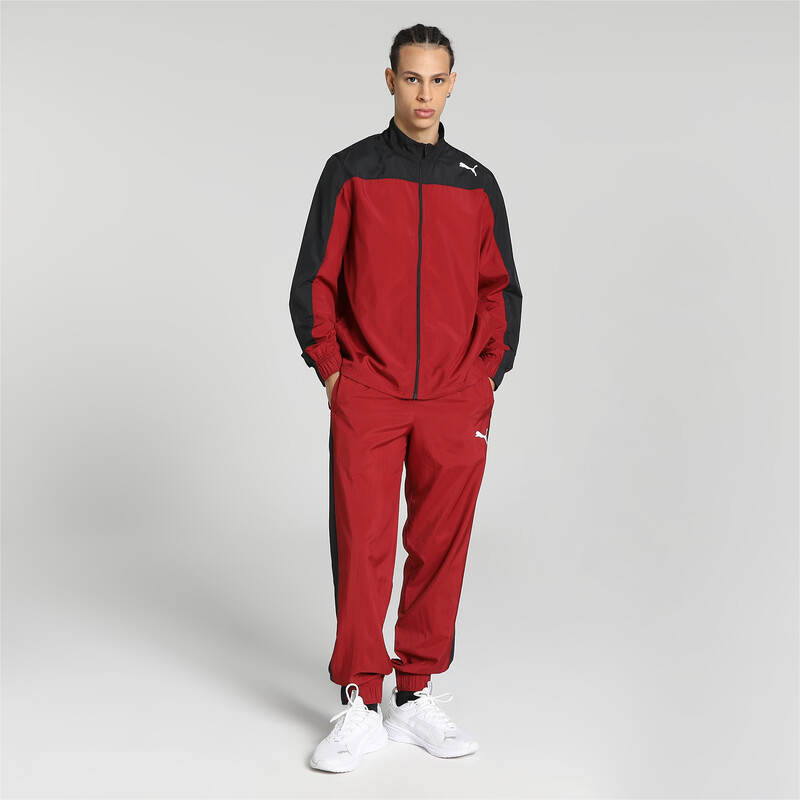 

Men's PUMA Train Favourite Regular Fit Tracksuit, Red