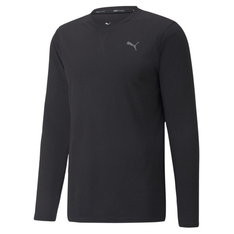 

Men's PUMA Studio Waffle Long Sleeve Training T-Shirt