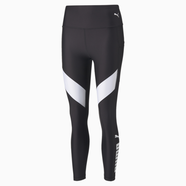 Leggings Mujer Fit EVERSCULPT 7/8, Puma Black-Puma White, large-MEX
