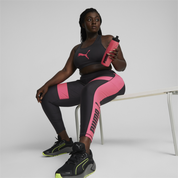 Fit EVERSCULPT 7/8 Training Leggings Women, Puma Black-Sunset Pink, large-ZAF