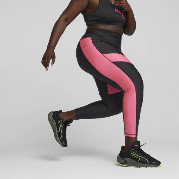 Fit EVERSCULPT 7/8 Training Leggings Women, Puma Black-Sunset Pink, large-ZAF