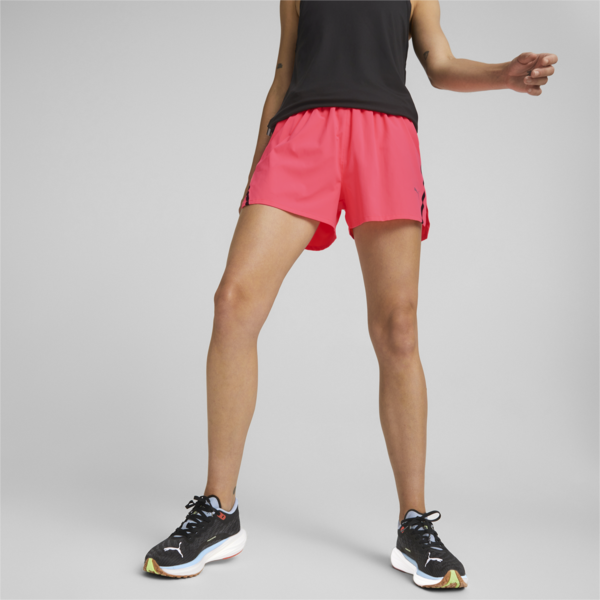 Run Ultraweave S 3" Running Shorts Women, Sunset Glow, large-ZAF