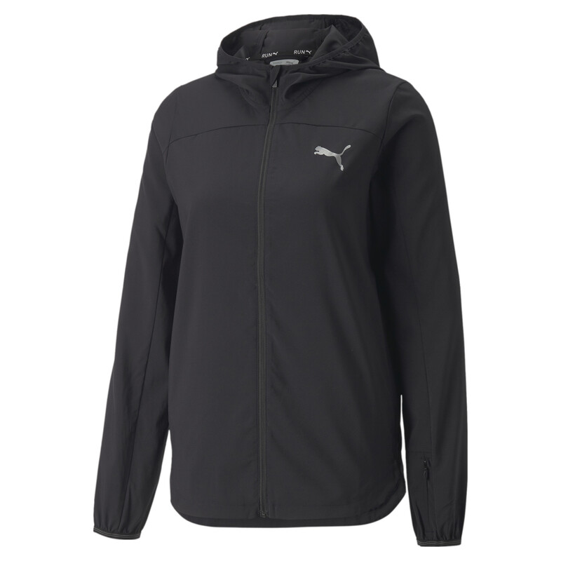 

Women's PUMA RUN WOVEN HOODED JACKET W