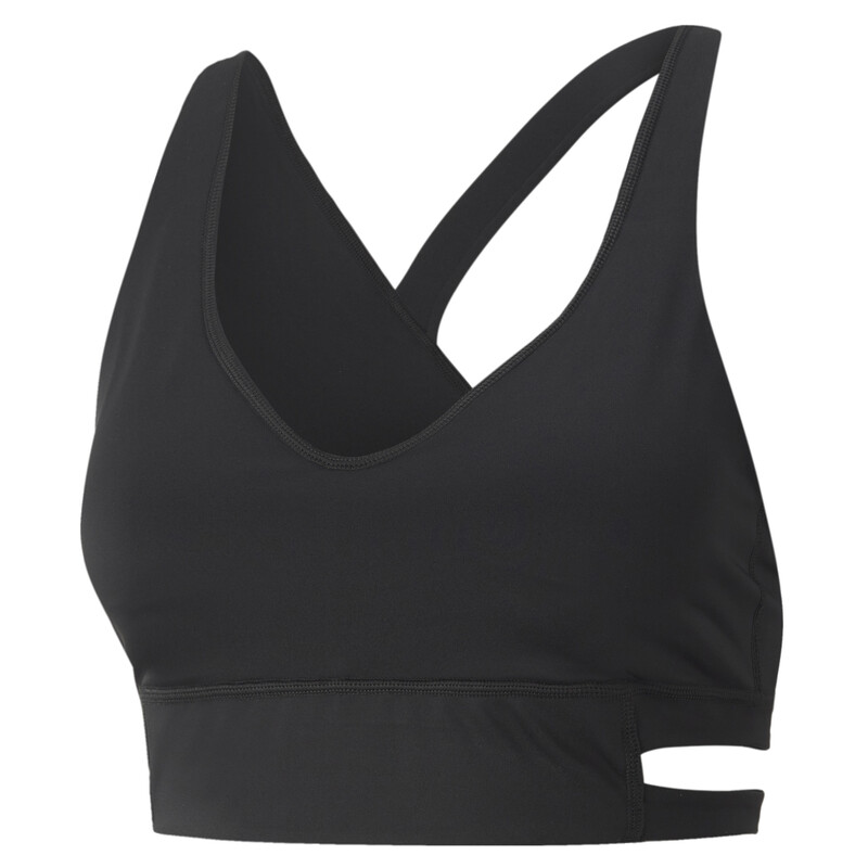

Women's PUMA Mid Impact Fashion Luxe Training Bra Women