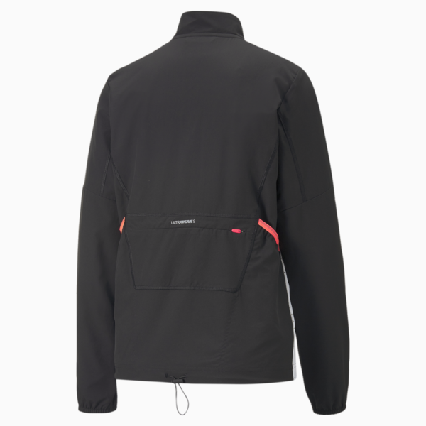 Run Ultraweave S Woven Running Jacket Women, Puma Black-Puma White, large-ZAF