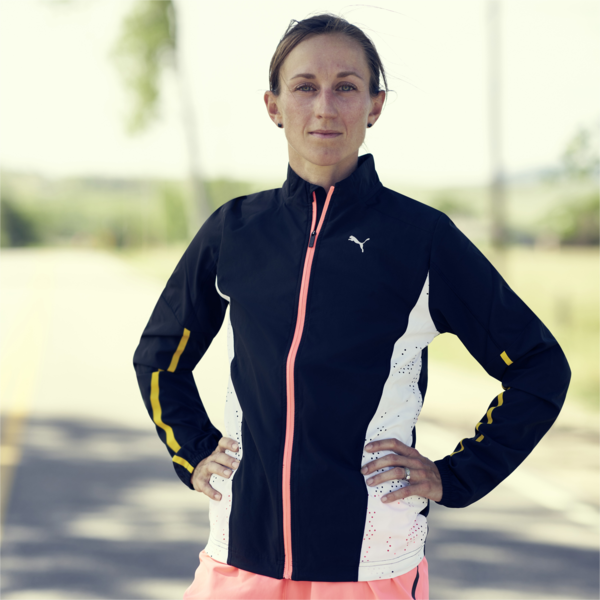Run Ultraweave S Woven Running Jacket Women, Puma Black-Puma White, large-ZAF