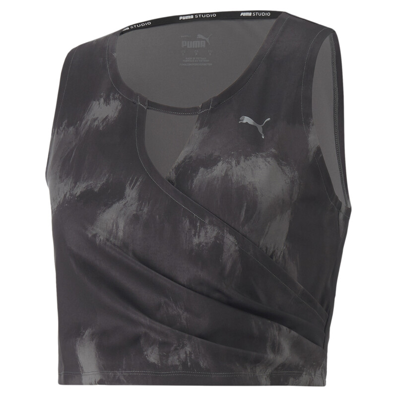 

Women's PUMA STUDIO AOP CROP TOP