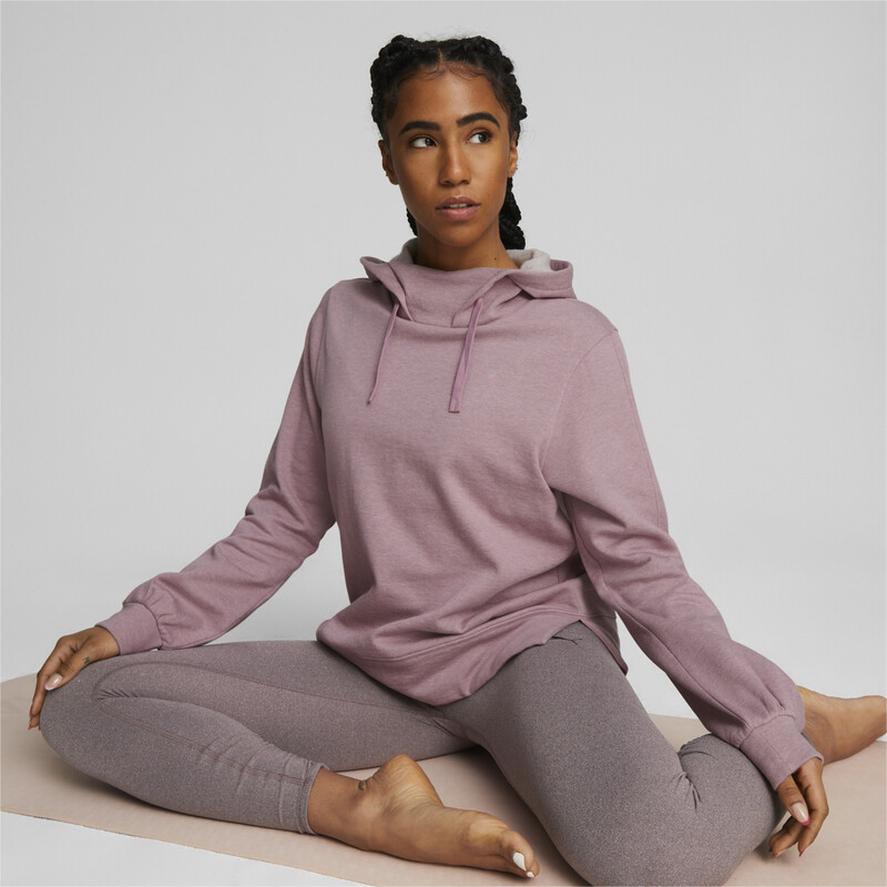

Women's PUMA Studio Fleece Training Hoodie, Gray