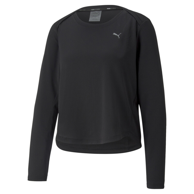 

Women's PUMA Studio Waffle Long Sleeved Training Sweatshirt Women