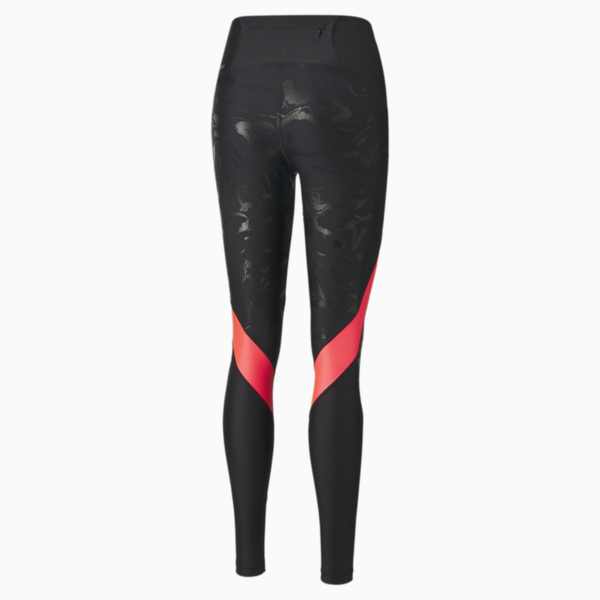 Leggings de running para mujer ULTRAFORM, Puma Black-Sunset Glow, large-ARG