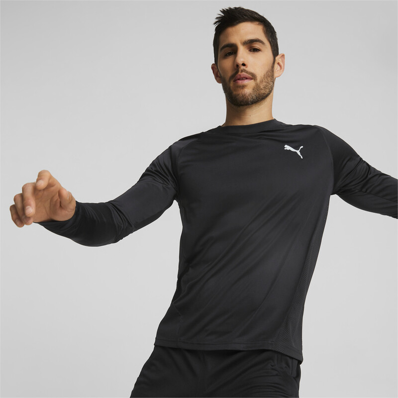 

Men's PUMA Train All Day Long Sleeve Training T-Shirt, Black