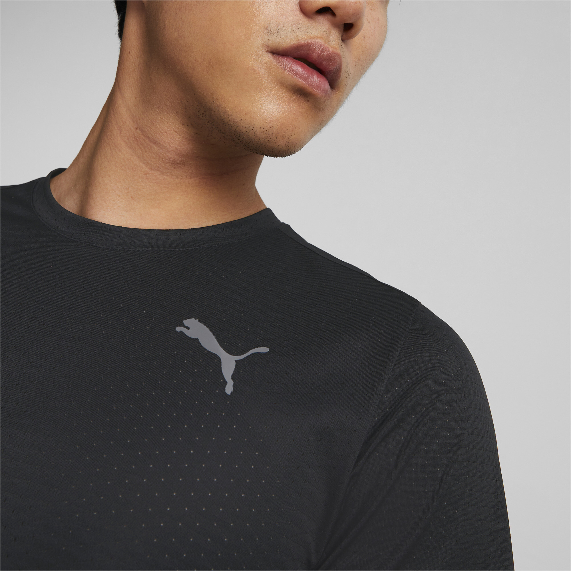 Men's Puma Favourite Blaster Training T-Shirt, Black, Size M, Clothing