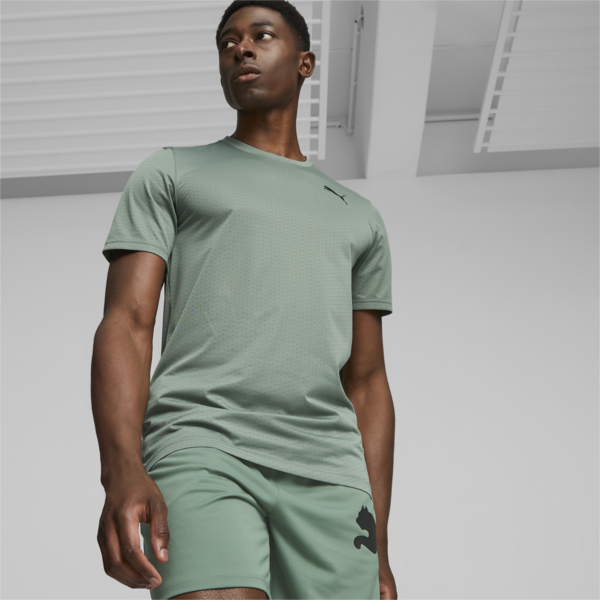 Favourite Blaster Training Tee Men, Eucalyptus, large-ZAF