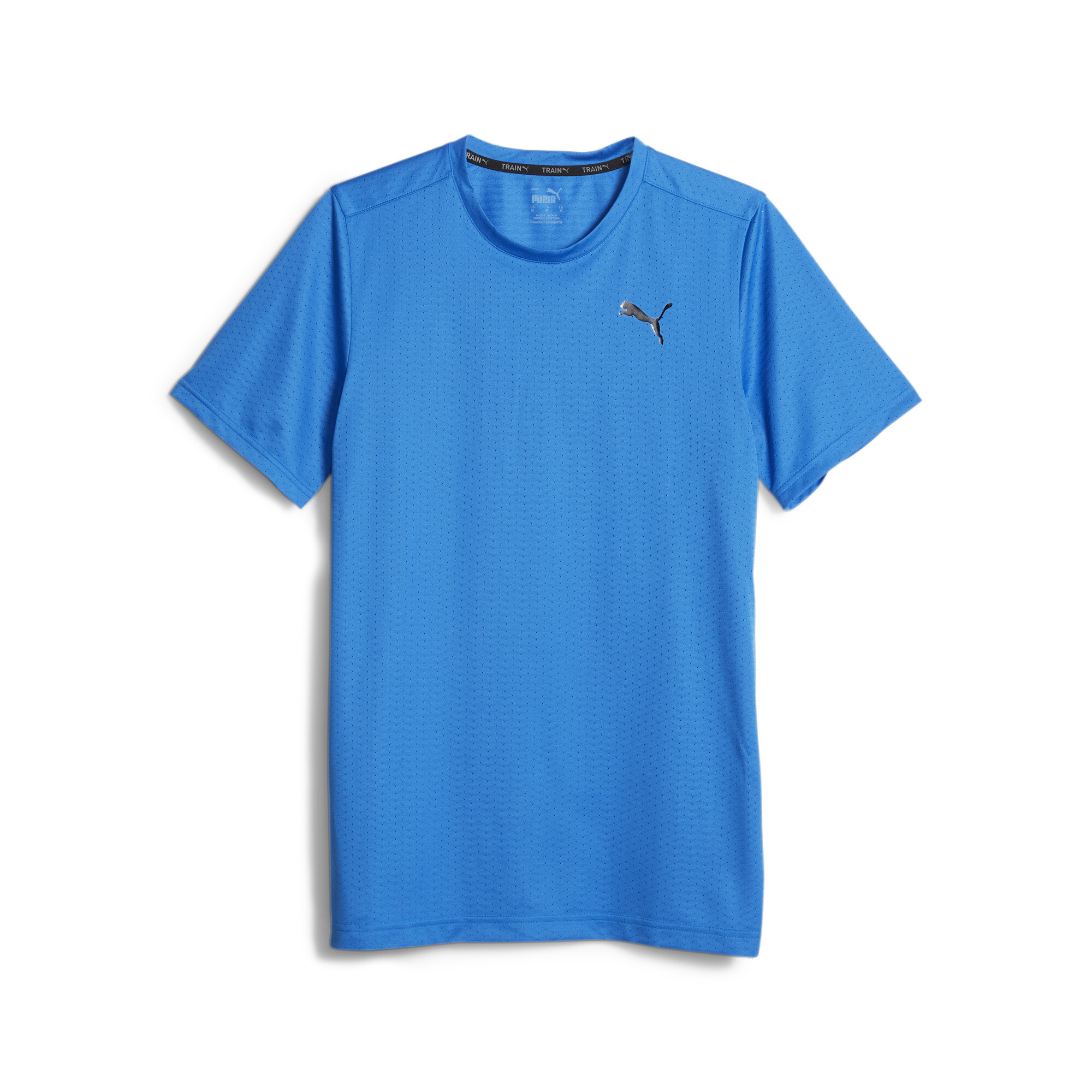 Men's Puma Favourite Blaster Training T-Shirt, Blue, Size M, Clothing