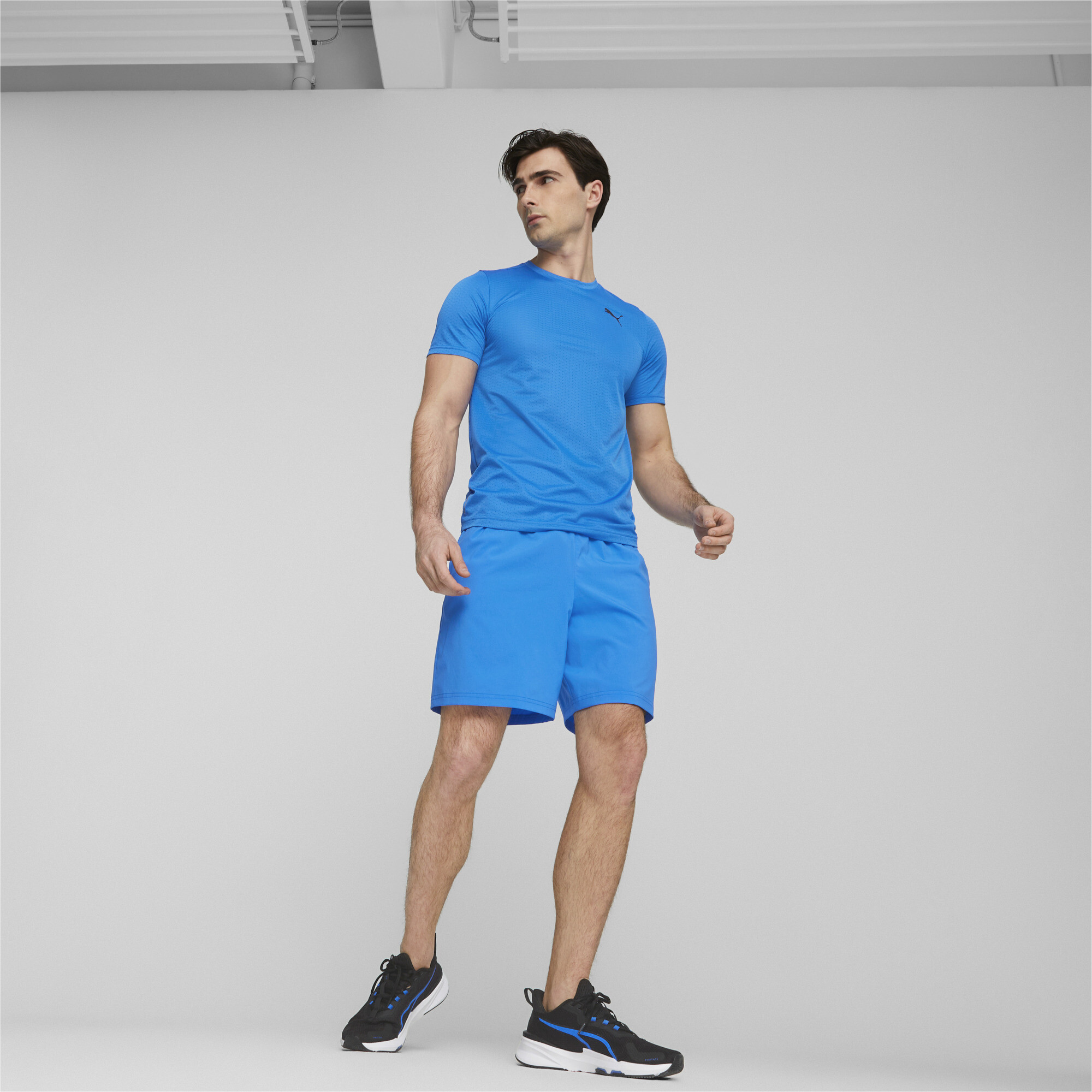 Men's Puma Favourite Blaster Training T-Shirt, Blue, Size XS, Clothing