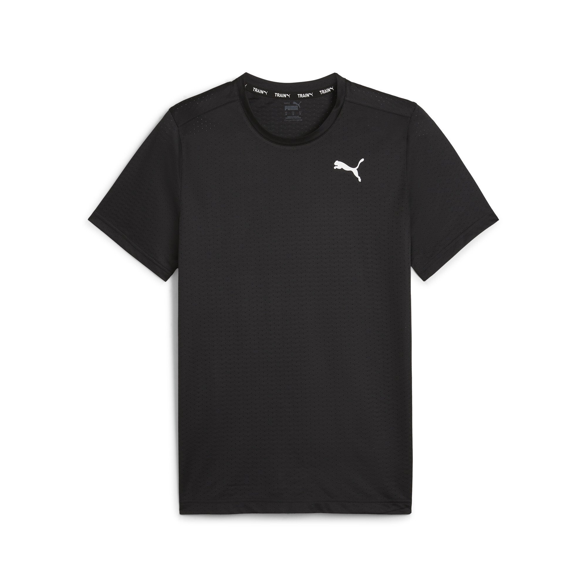 Puma Favourite Blaster Trainings-T-Shirt Herren | Mit Plain | Black/White | Größe: S