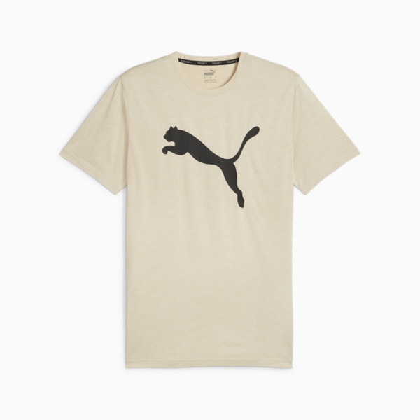 Favourite Heather Cat Training Tee Men, Putty Heather, large-ZAF