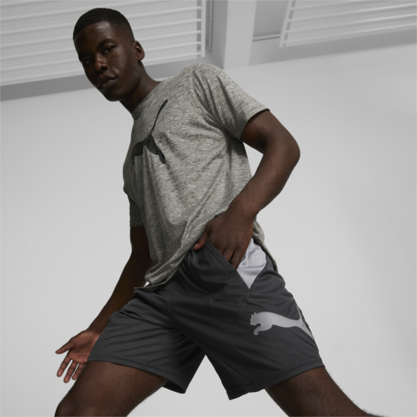 Shorts de training Favourite Cat Knit 8" para hombre, Puma Black, large-ARG