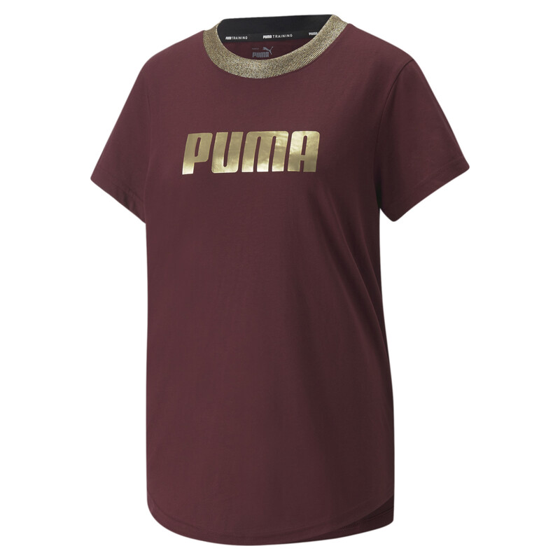 

Women's PUMA Deco Glam Short Sleeve Training T-Shirt