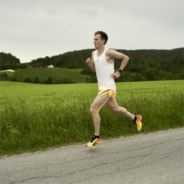 Run CLOUDSPUN Running Singlet Men, Puma White, large-ZAF