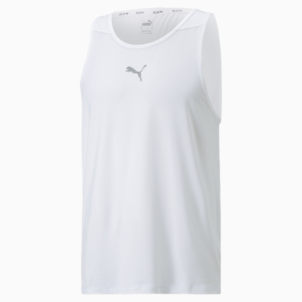 Run CLOUDSPUN Running Singlet Men, Puma White, large-ZAF