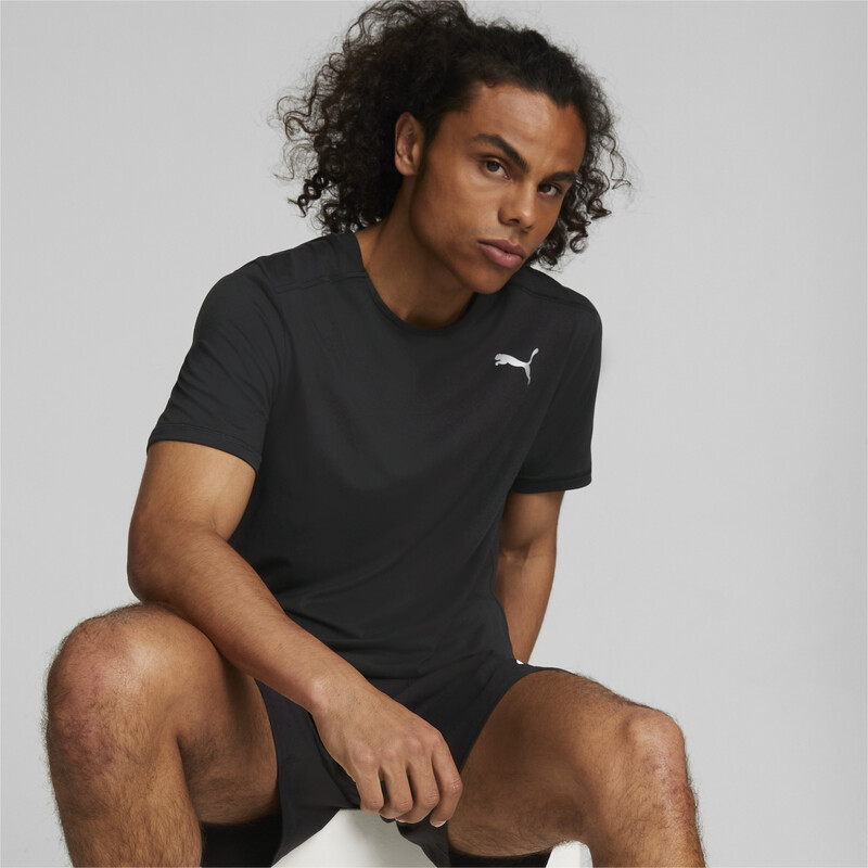 

Men's PUMA CLOUDSPUN Running T-Shirt, Black