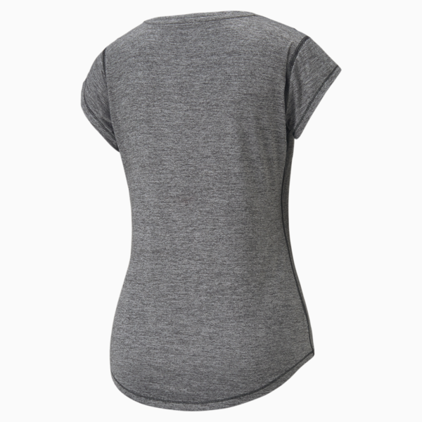Favourite Heather Cat Training Tee Women, Puma Black Heather, large-ZAF