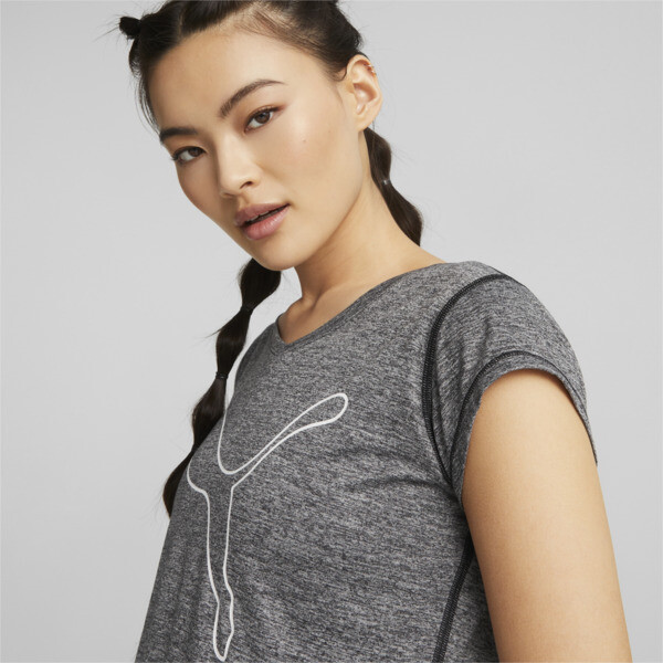 Favourite Heather Cat Training Tee Women black PUMA
