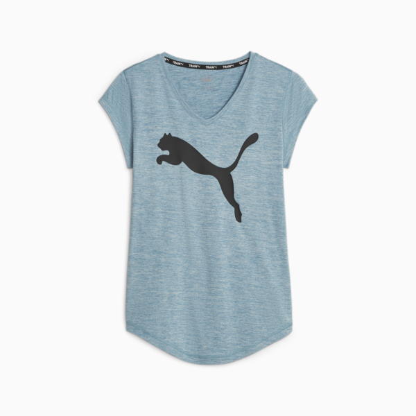 Favourite Heather Cat Training Tee Women, Bold Blue, large-ZAF