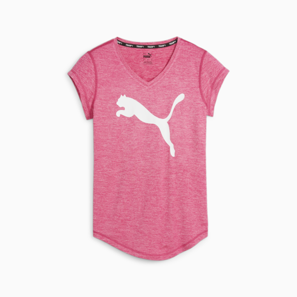 Favourite Heather Cat Training Tee Women, Garnet Rose Heather, large-ZAF