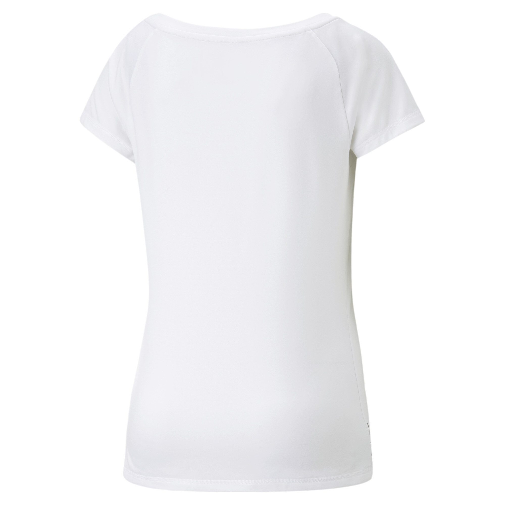 Women's PUMA Favourite Jersey Cat Training T-Shirt Women In White, Size Large, Polyester