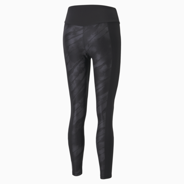 Favourite Printed High Waist 7/8 Training Leggings Women, Puma Black, large-ZAF