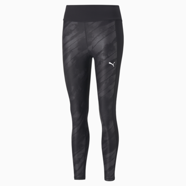 Favourite Printed High Waist 7/8 Training Leggings Women, Puma Black, large-ZAF