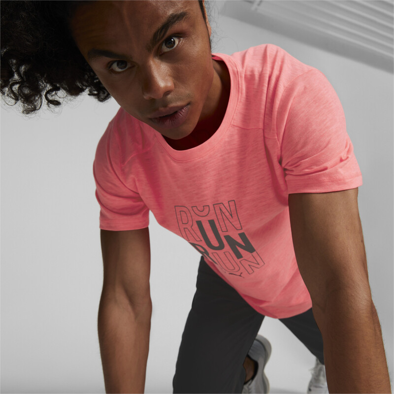 

Men's PUMA Performance Logo Running T-Shirt